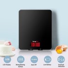 Accuweight Ic201 Digital Kitchen Scale 11lb 5kg Tempered Glass Backlit Lcd Tare