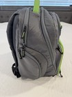 6 Six Pack Fitness Travel Fit Elite Meal  Management Bag Green Gray Backpack