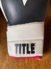 Title Red white black Gel  pro Fight  Boxing Gloves -- Discontinued And Rare
