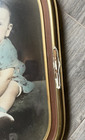 Antique  Curved Glass Convex Picture Frame 16   x10    See Pictures For Wear