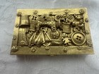 Extremely Rare Vintage 1950   s Volupte  Sewing Case Novelty Kit Mint Chain   Tool