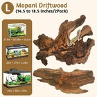 Natural Large Aquarium Driftwood 2 Pcs 10 -14  For Fish Tank   Terrarium