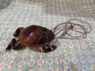 Vintage Genuine Cane Toad Taxidermy Folk Art Change Purse