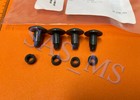 Gentex Mich Ach Lwh 4-point Helmet Chinstrap Replacement Hardware Set Screw Nut