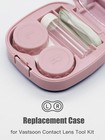 4 Pack Contact Lens Case  Contact Solution Soaking Case Replacement Kit For Trav