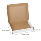 7 8x5 5x1 5-inch White Shipping Cartons     Pack Of 10 Or 20     Ideal For Moving 