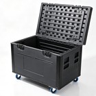 44  X 22  X 24  Heavy Duty Cable Trunk Case Ata Rolling Road Case With Wheels