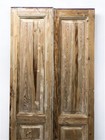 Antique French Double Doors  40x98  European Doors  Raised Panel Doors A536