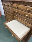 Antique 22 Drawer Flat File Cabinet Early 20th C 