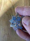 Vintage British Uk Durham County Fire Brigade Rescue Badge Obsolete Retired