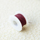 10 Meters 32awg 7 0 08 Slim Twisted Wire Dia  0 38mm Super Thin Cable Black red