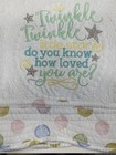 Embroidered Quilt Multicolor Polka Dot Trim Baby Quilt  Baby Blanket Girl Or Boy