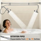 Tandem Shower System For Couples  Dual Shower Head For Two People  Double