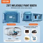 Vevor Inflatable Paint Booth 21x13 5x9 8ft Inflatable Spray Booth 1100w Blower