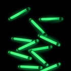 Giftexpress 100 Pcs Small Green Glow Sticks mini Sticks fishing 