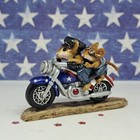 Wee Forest Folk Limited Edition M-314a Free Wheelin  - Miniature Biker Figurine