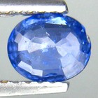 0 75ct Natural Blue Sapphire Gemstone Heated From Madagascar