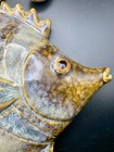 Vallauris French Pottery Fish Wall Art 1970   s Set Of 2 10   