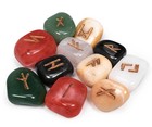 Rainbow Runes Set  Various Semi-precious Stones In A Rainbow Of Colors 