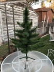 Vintage Holiday House  4    Scotch Pine Bottle Brush Tree  Star Brand Original Box