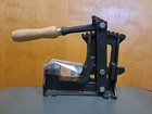 Antique Vintage Cast Iron Kitchen Table Mount Walnut Nut Cracker
