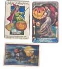 12 Halloween Cards Reproduction Vtg Postcards Ephemera Junk Journals Scrapbook