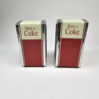 Pair Of Used Vintage Coca-cola  have A Coke  Napkin Dispensers  see Description 