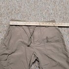 The North Face Hiking Pants Womens 6 Tan Cargo Cropped Nylon Outdoor Gorpcore