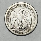1875  Cc 20 Cent Piece