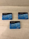 Sony Dvc Premium Digital Video Cassette 60 Min Lot Of 3 Dvm60prr Sealed New