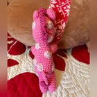 Handmade Pink Crochet Stuffed Toy - Adorable Animal Doll