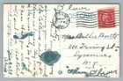  midwinter Golfing  Palm Beach Florida antique Golf Course Postcard 1926