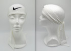 Nike Dri-fit Head Tie 2 0 White black Adult Embroidered Swoosh Logo