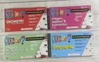 Quizmo Educational Games Lot 4 Math Phonics Geometry Integers Homeschool