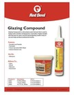 Red Devil 0662 Pre-mixed Glazing Compound  1 2 Pint Pint  White