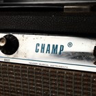 Vintage 70s Fender Champ Silverface Tube Amp