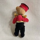 Jointed Teddy Bear Handmade Costume Vintage Miniature Bellhop Bellboy Uniform