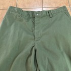 Vintage Boy Scouts Of America Official Uniform Pants Men Sz 34 X 36 Olive Green