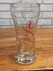 Vintage J  Leinenkugel Brewing Co  Mini Pilsner Glass Indian Maiden Logo Chippew