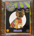 Rubies Pet Shop Boutique Serape M l Colorful Halloween Dog Costume New