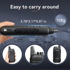 Long Range Walkie Talkies Retevis Rt22 Rechargeable Vox For School hotel 20 Pack