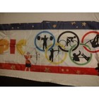 Olympic Games Banner   Flag 2pc Set New