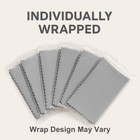 12 Individually Wrapped Gray Microfiber Cleaning Cloths For Glasses Screens Lens