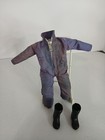 Vintage 1974 Mego Planet Of The Apes Astronaut Purple Faded Jumpsuit   Boots