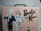 Barbie Collectable Pink 1963 Barbie   Ken Doll Carrying Case Mattel Inc  H-1