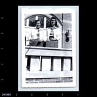Old Vintage Photo Pair Women Duo On Balcony Found Snapshot Antique Photograph