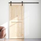 Sliding Barn Door Hardware Kit 6 6ft Modern Closet Hang Style Track Rail Black