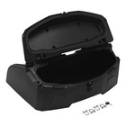 Universal Outdoors Motor Atv Rear Cargo Storage Helmet Trunk Box Luggage Lounger