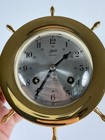 Vintage Schatz 8 Day 7 Jewel Ships Bell Clock - Untested