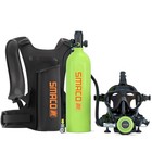 1 9l Scuba Diving Tanks With Full Face Diving Mask Set Oxygen Tank Scuba Diving